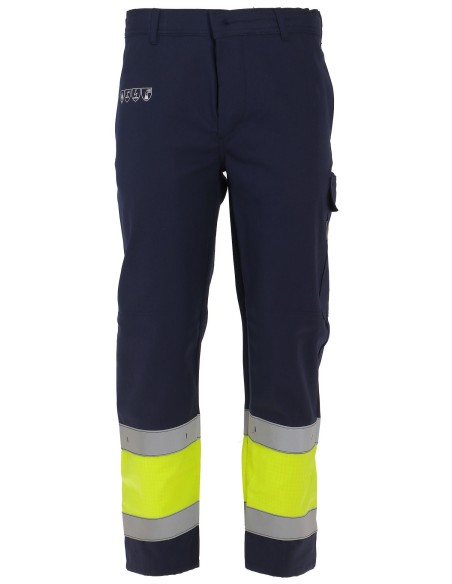 Spodnie do pasa TARAJ DUO HV art. 1-03 3w1 antyelektrostatyczne, kwasoodporne, spawalnicze