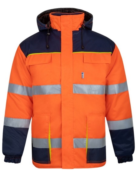 Kurtka ocieplana ostrzegawcza KAJMAN HV O HI-VIS