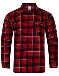 Koszula flanelowa PANTHER GITTER MULTI czerwona