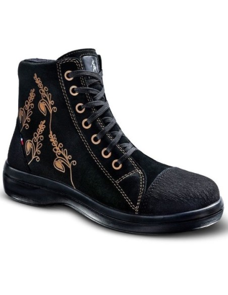 Trzewiki ochronne Lemaitre LILY HIGH BLACK S3 high