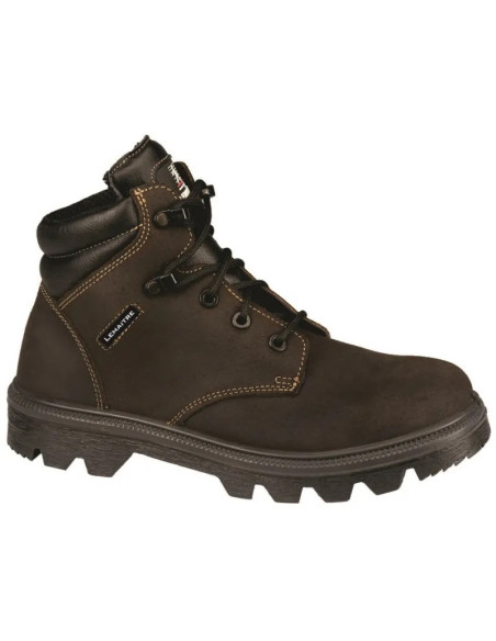 Trzewiki ochronne Lemaitre PILOT S3 high dark brown