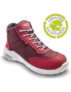 Trzewiki ochronne Lemaitre EVA HAUT BORDEAUX S3S